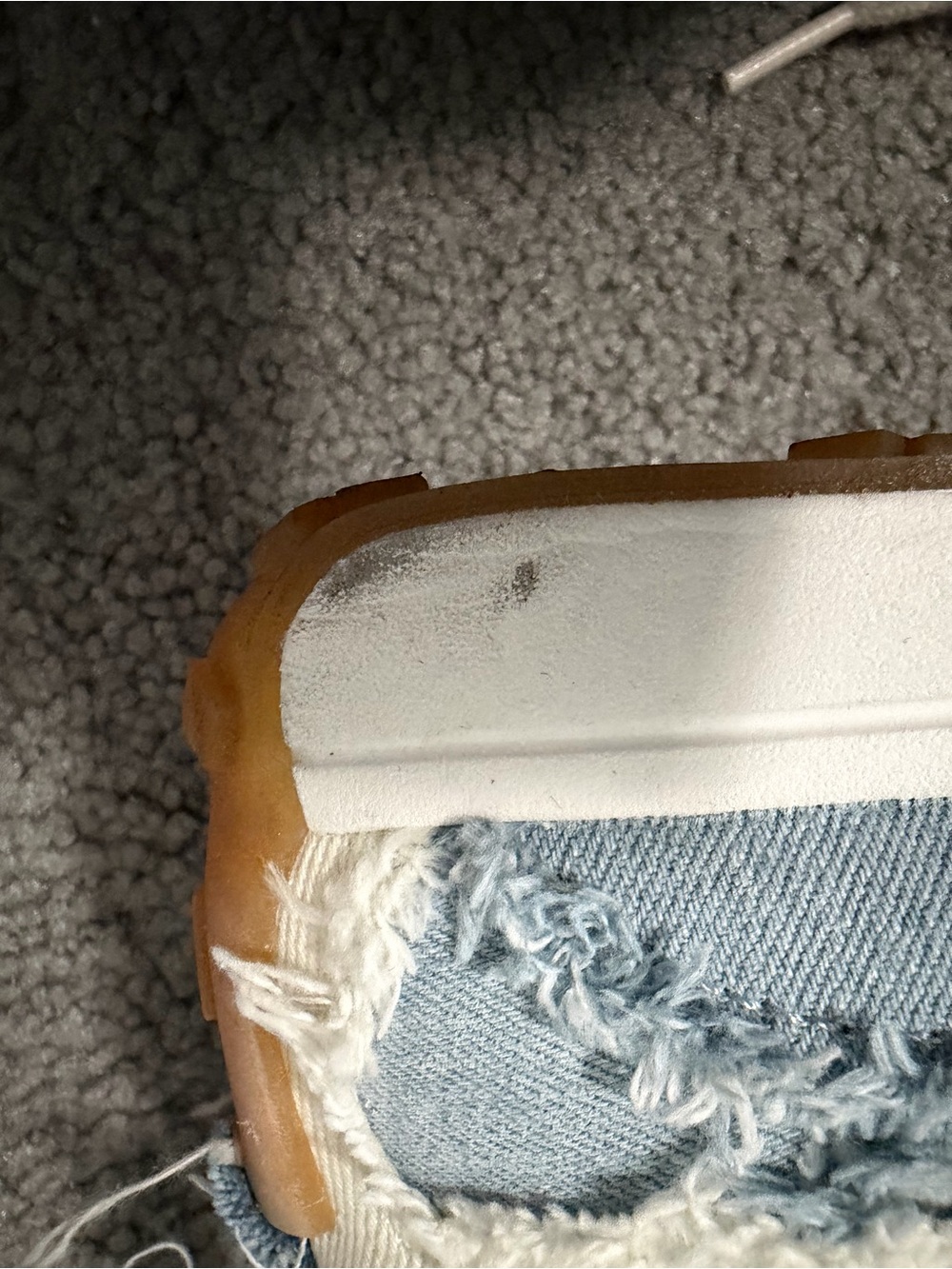 kate spade Blue and Cream Low-Top Sneakers - Picture 8 of 9